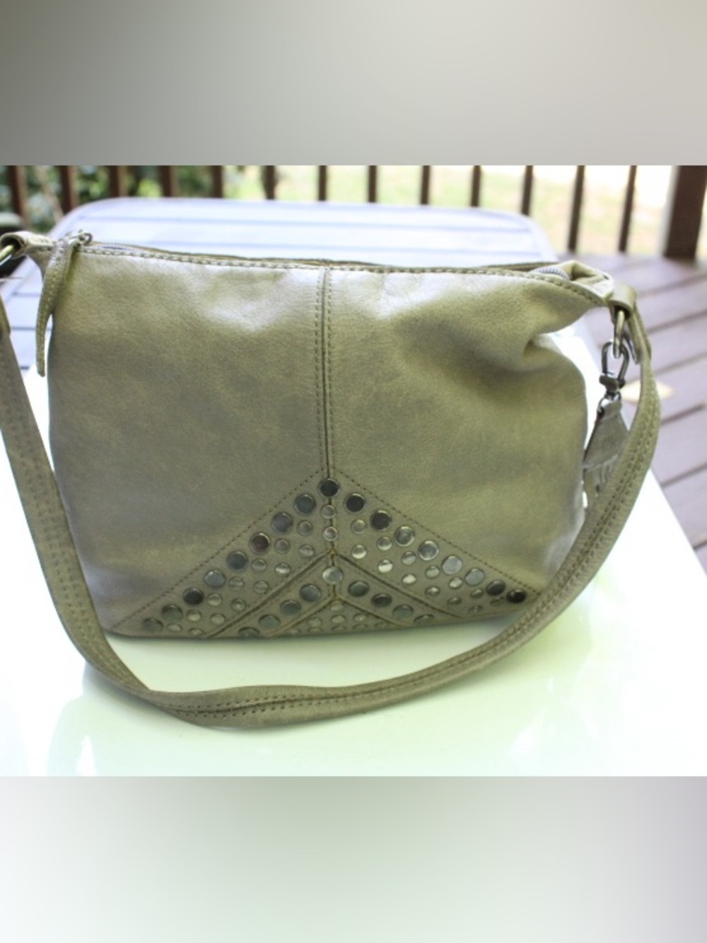 The Sak studded shoulder bag